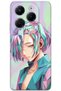 Infinix Hot 40 Pro Compatible Anime Patterned Phone Case + Screen Protector - 5743