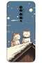 Oppo Reno 2Z Compatible Cat Patterned Phone Case + Screen Protector - 5780
