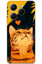 Infinix Hot 40 Pro Compatible Cat Patterned Phone Case + Screen Protector - 5783