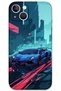 iPhone 13 Compatible Car Patterned Phone Case + Screen Protector - 5763