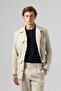 Italian Style Slim Fit Linen Safari Jacket 5253-14 - 5
