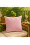 Duck Cloth Throw Pillow Cover Suitable for Punch Candy Pink (40X40 cm)