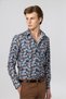 Slim Fit Classic Digital Shirt 4003-128 - 3