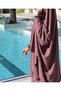 Headed Afghan suit with needle veil MEDINA SILK - 3