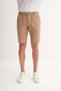 Men's Cazador Premium Side Pocket Waist Lace up Slim Fit Cut Narrow Leg Linen Bermuda - 3