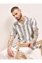 Men's Multi-Color Vertical Stripe Regular Fit Casual Shirt for Every Occasion - 7
