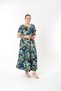 Xlmodam Women's Multicolor Lycra Oversized Dress - 4