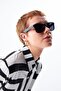 Black Unisex Sunglasses Apss 012201 - 4