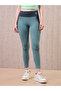 Women Color Block 4-Way Stretch Leggings - 2