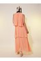 Solid Sleeveless Tiered Maxi Dress - 6
