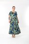 Xlmodam Women's Multicolor Lycra Oversized Dress - 3