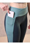 Women Color Block 4-Way Stretch Leggings - 6