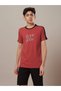 Color Block Short Sleeve Regular Fit T-Shirt - 2
