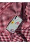 iPhone 11 Compatible Case Wave Edged Anti-Shock with Pearl Flower Design Transparent Case - 2