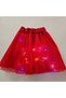 Fairy Led Lighted Lined Fluffy Tutu Skirt |   2-10 Years Old Girl | - 5