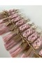 25 Pieces Macrame Keychain