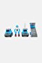 Nitro2Go Assembling Police Car Set, Blue - 5