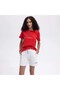 Women's Off-White Cotton Shorts – Ef406-Of - 2