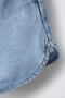 Boy's Light Blue Denim Shirt and Shorts Set - 4