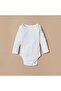 Textured Bodysuit With Long Sleeves - Set Of 3 - 2