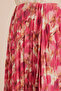 Patterned Crash Effect Skirt - 3