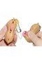 Jucarie Fidget Flippy, model arahida, Crem - 3