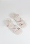 Women's Light Skin Color Gold Ring Detailed Daily Sandals - 2