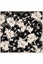 Floral Patterned Pure Silk Sura Scarf 9344D 44 - 4