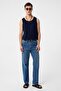 Navy Blue Basic Men's Undershirt - 2