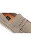 Genuine Nubuck Leather Beige Loafer Men's Shoes Eva Sole - 253252 - 6