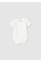 Baby Girl Short Sleeve Bodysuit White 1746