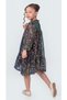 Likio Vintage Sequin Girl's Evening Dress M00739 Dark Blue - 3