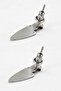 Stainless Steel Small Size Knife Earrings (2 Pieces) Mse15 - 7