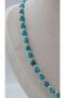 Gold Topcuk Evil Eye Bead Detailed Necklace - 3