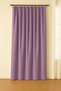 Luna Series Velvet Textured Pleatless Background Curtain - Lilac