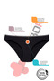 Solid Textured High Waist Women's Slip Panties – Soft Cotton Comfort - 2