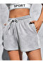 WOMEN GRAY SHORTS - 3