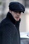 Men's Peaky Blinders Driver Cashmere Hat Beanie Fedora Black Cp224U - 2