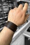 Single Buckle Men's Leather Bracelet 4 Color Options Ndb31 - 5