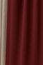 Luna Series Velvet Textured Pleatless Background Curtain - Plum - 5
