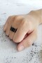 8mm Wide Flat Model Shiny Steel Wedding Ring Men Women Unisex Ring Cl28 - 5