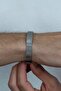 Cord Belt Braid Mesh Men's Steel Bracelet scb03 - 4
