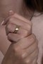 6mm matte concave unisex women men steel wedding band ring cl37 - 8