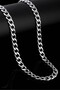 Sailor gourmet stainless steel men chain necklace 6 mm 56 cm h081 - 5