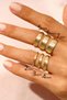 6mm matte concave unisex women men steel wedding band ring cl37 - 3