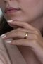 4mm matte concave yellow men women unisex steel wedding band ring cl25 - 4