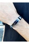 K. Atatürk Signed Belt Model Men's Steel Bracelet Scb22 - 4