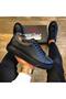 Genuine Leather Men's Black Daily Shoes - 2