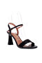 Vizzano Ladies High Heel Sandals Black | Made In Brazil