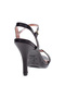 Vizzano Ladies High Heel Sandals Black | Made In Brazil - 3